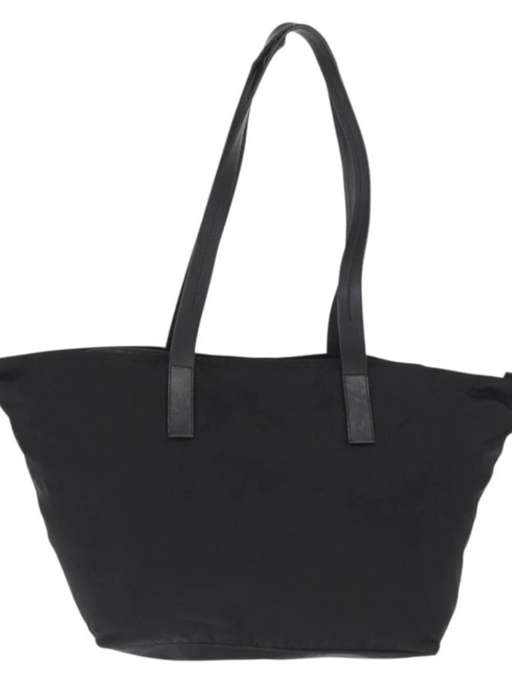 PRADA Tote Bag Nylon Black Silver Auth - Picture 11 of 16